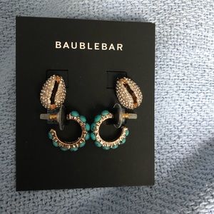 NWT BaubleBar 2-pack earrings